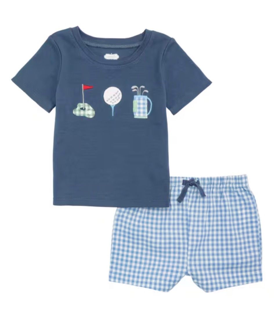 Boy Golf Short Set