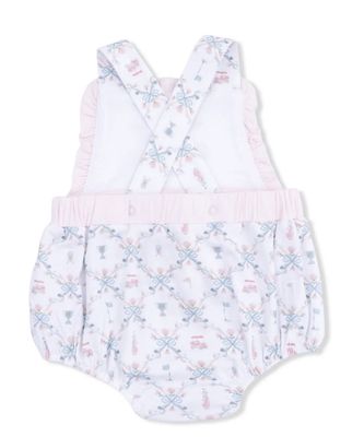 Golf Trellis Pink Ruffle Bubble