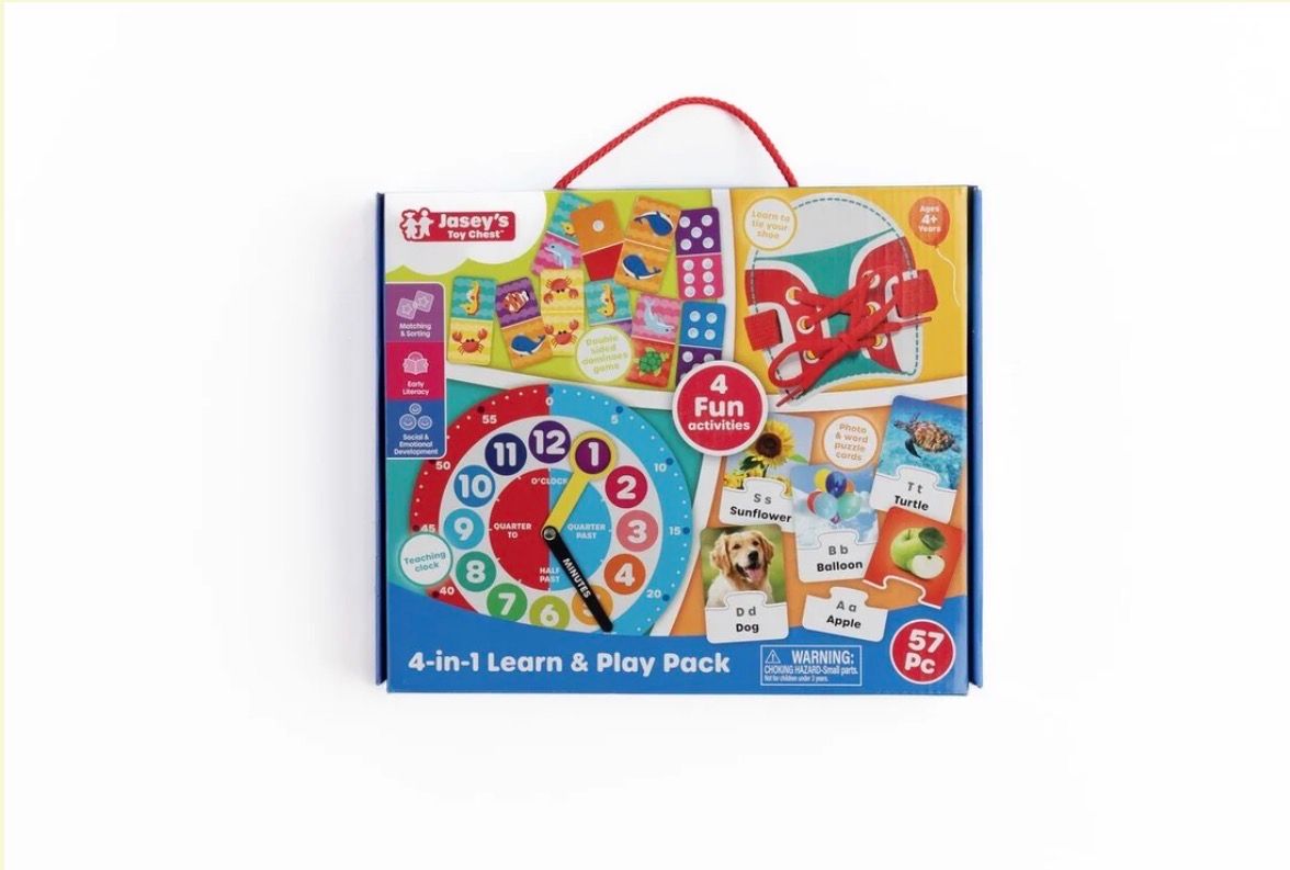 4-In-1 Learn &amp; Play Pack