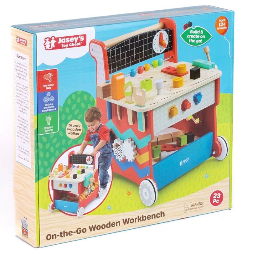 On-The-Go Wooden Workbench
