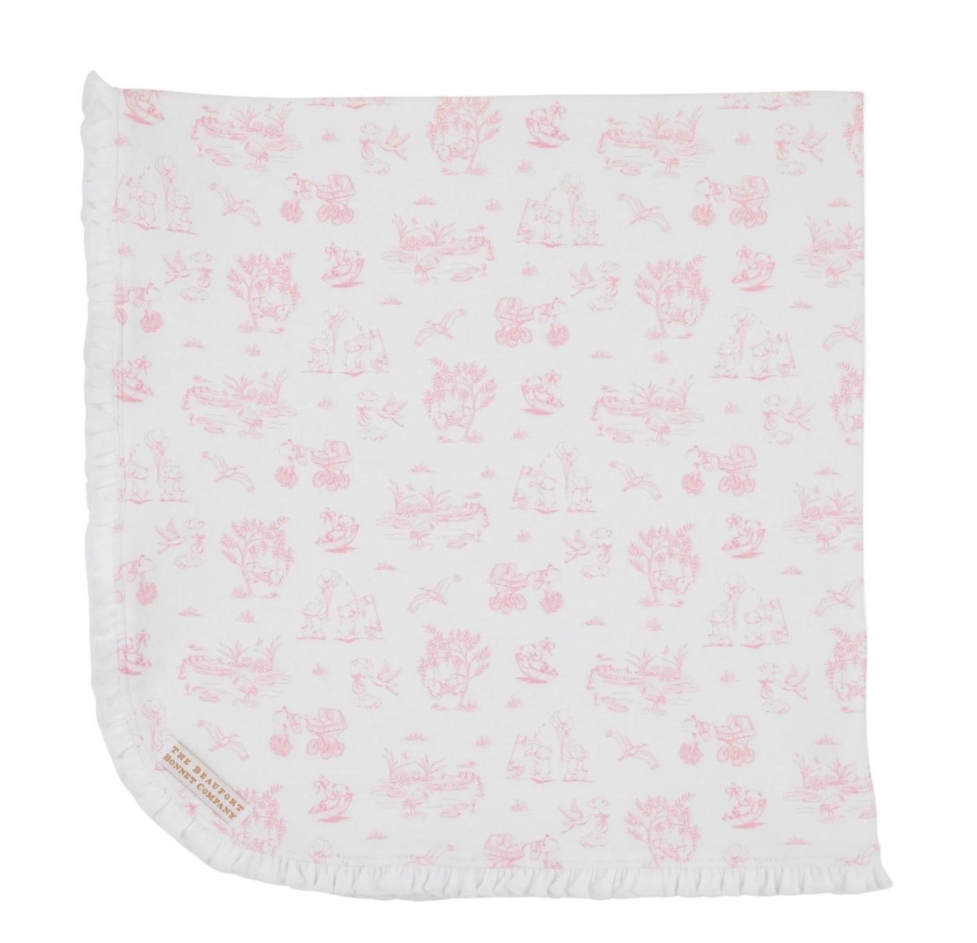 Baby Buggy Blanket Pink