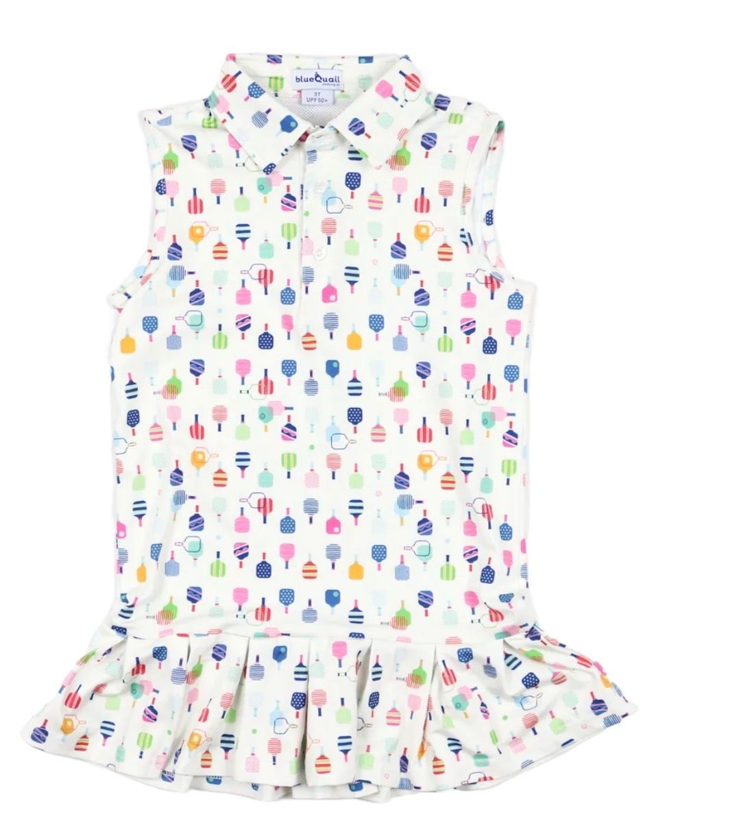Pickleball Polo Sleveless Dress