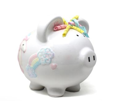 Unicorns and Rainbows Piggy Bank