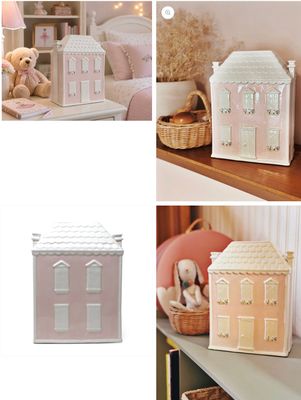 Pink Dollhouse Bank