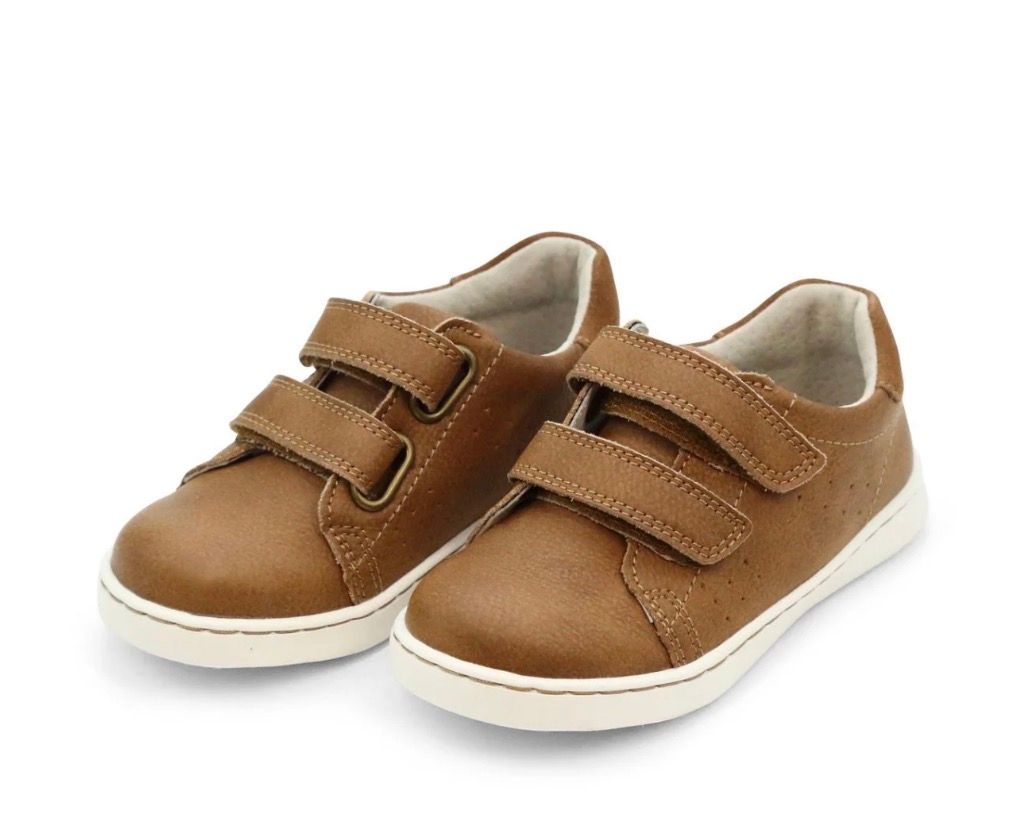 Style NO 631 Kyle Double Strap Sneaker - Chestnut