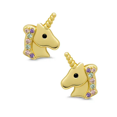 Unicorn Stud Earrings