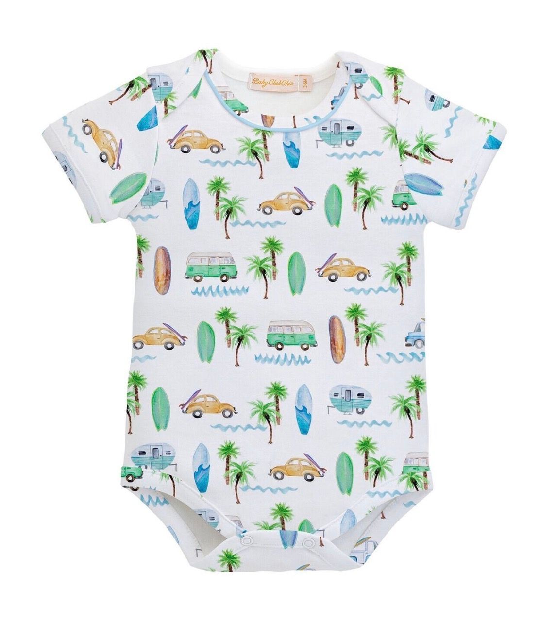 Summer Paradise Bodysuit/w piping