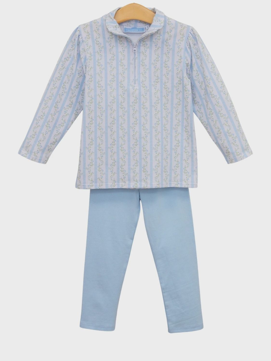 VINEYARD BLOOMS 1/4 ZIP PULLOVER SET