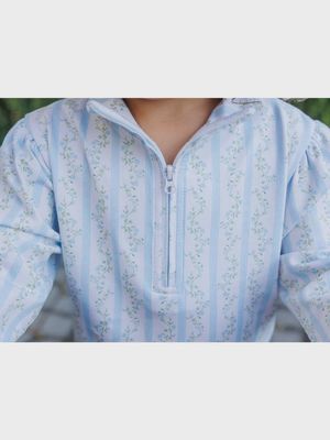 VINEYARD BLOOMS 1/4 ZIP PULLOVER SET