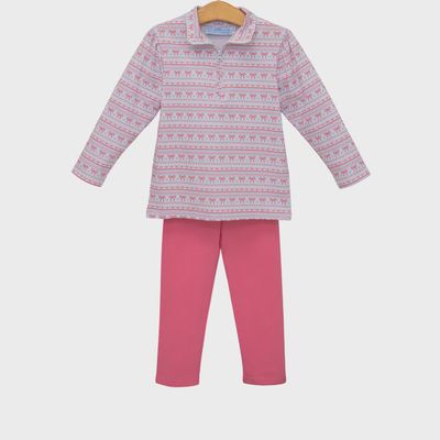 Sweetheart 1/4 zip pullover set