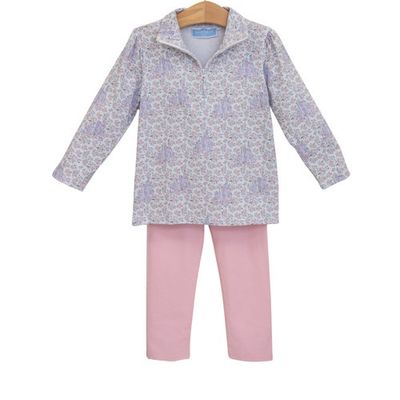 HIDDEN CASTLES 1/4 ZIP PULLOVER SET