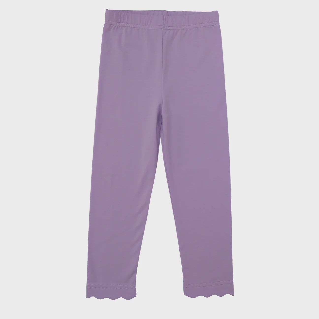 Scalloped Leggings- Lavender