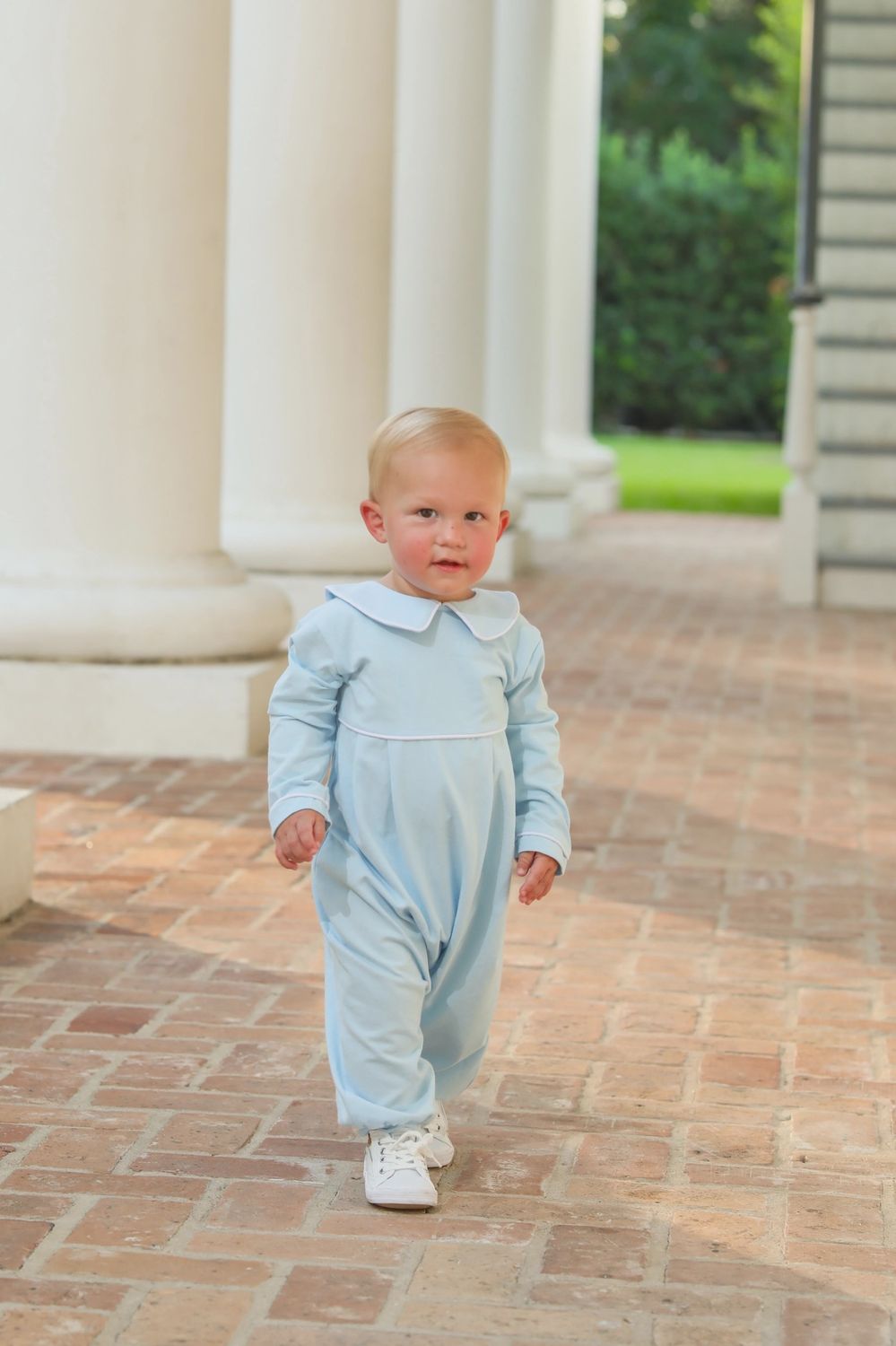 Joseph Romper- Light Blue