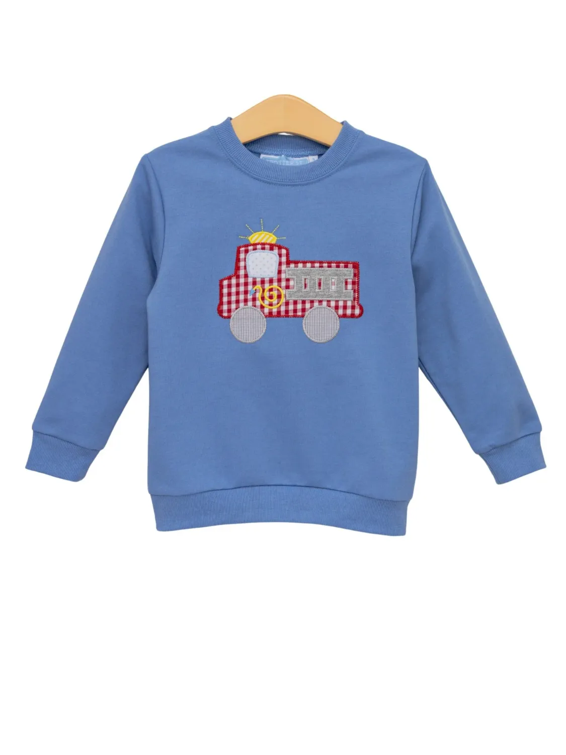French Terry Pullover - Fire Truck