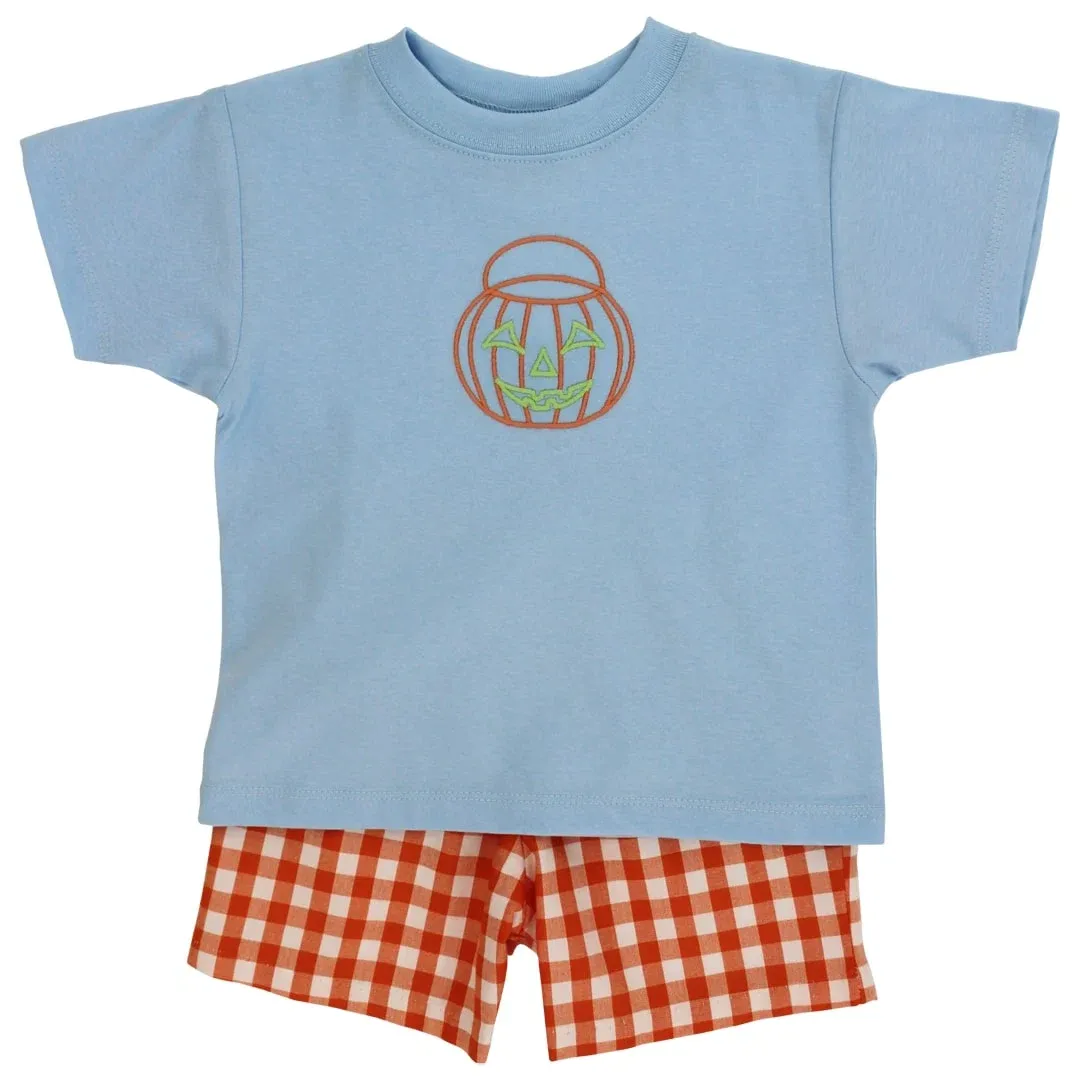 Jack-O-Lantern Short Set