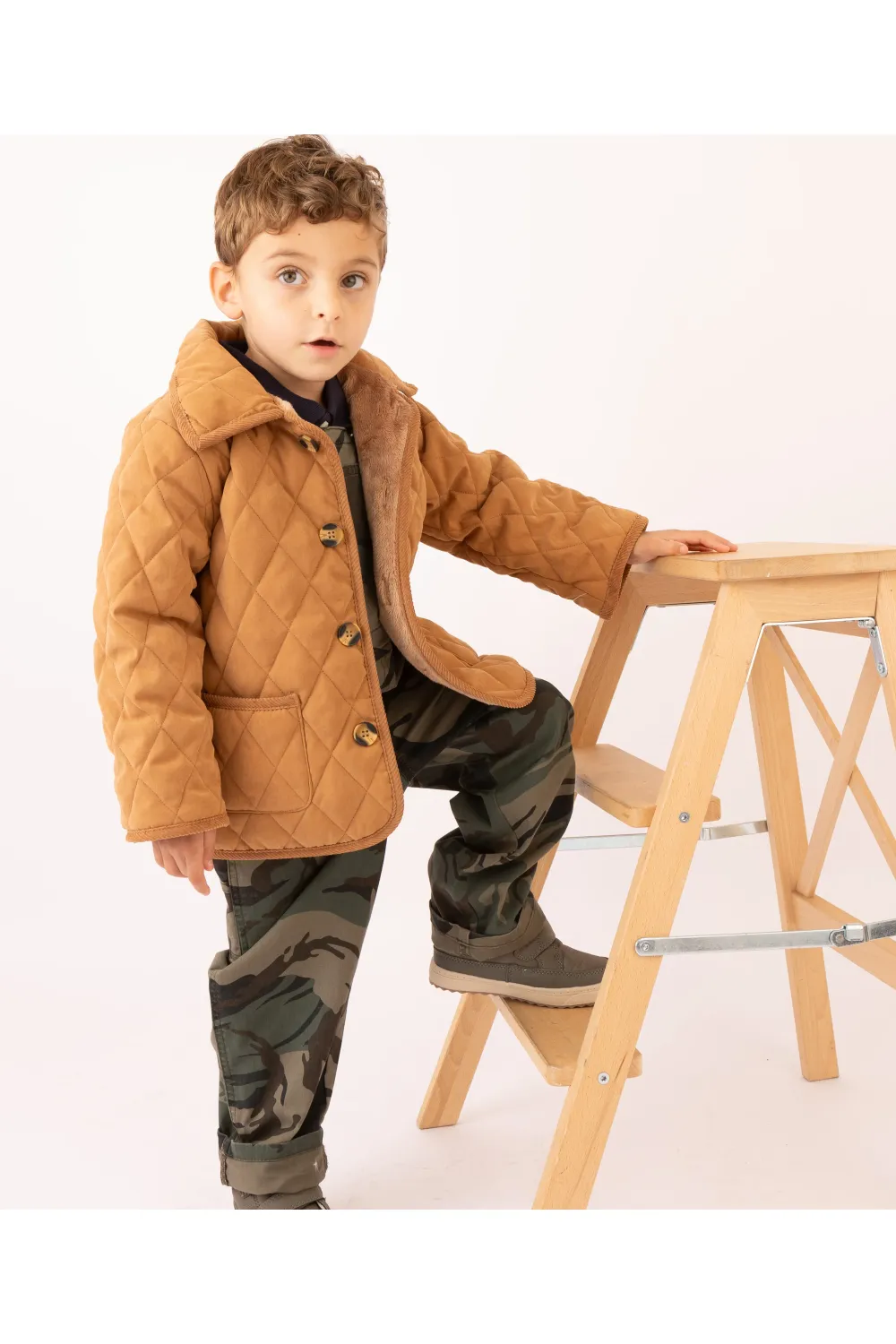 Barn Jacket Caramel, Size: 2