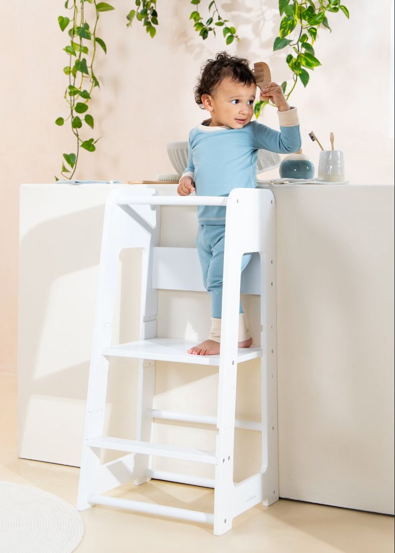 Educational Tower - White