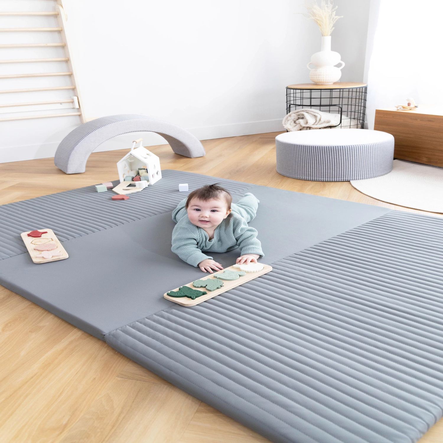 Vegan Leather Soft Playmat Shades of Night