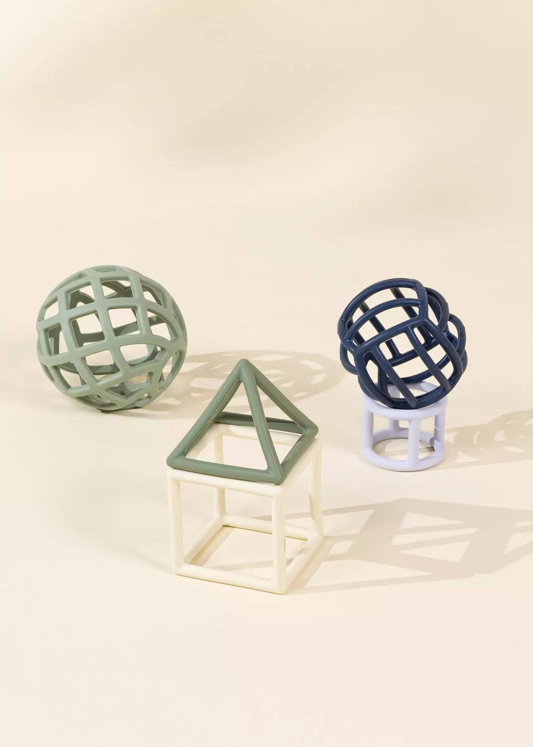 Set of 5 Silicone Geometric Shapes