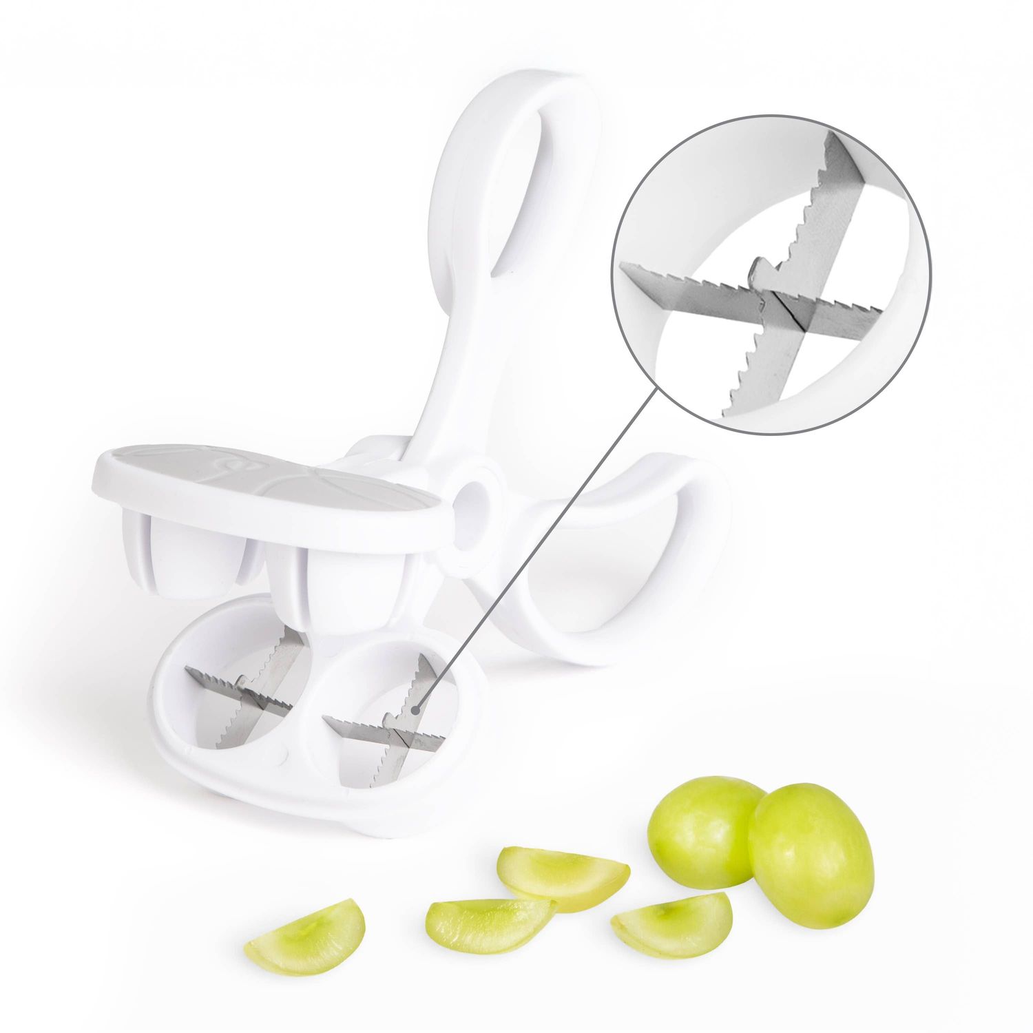 Dual Grape Cutter, Metal Blade