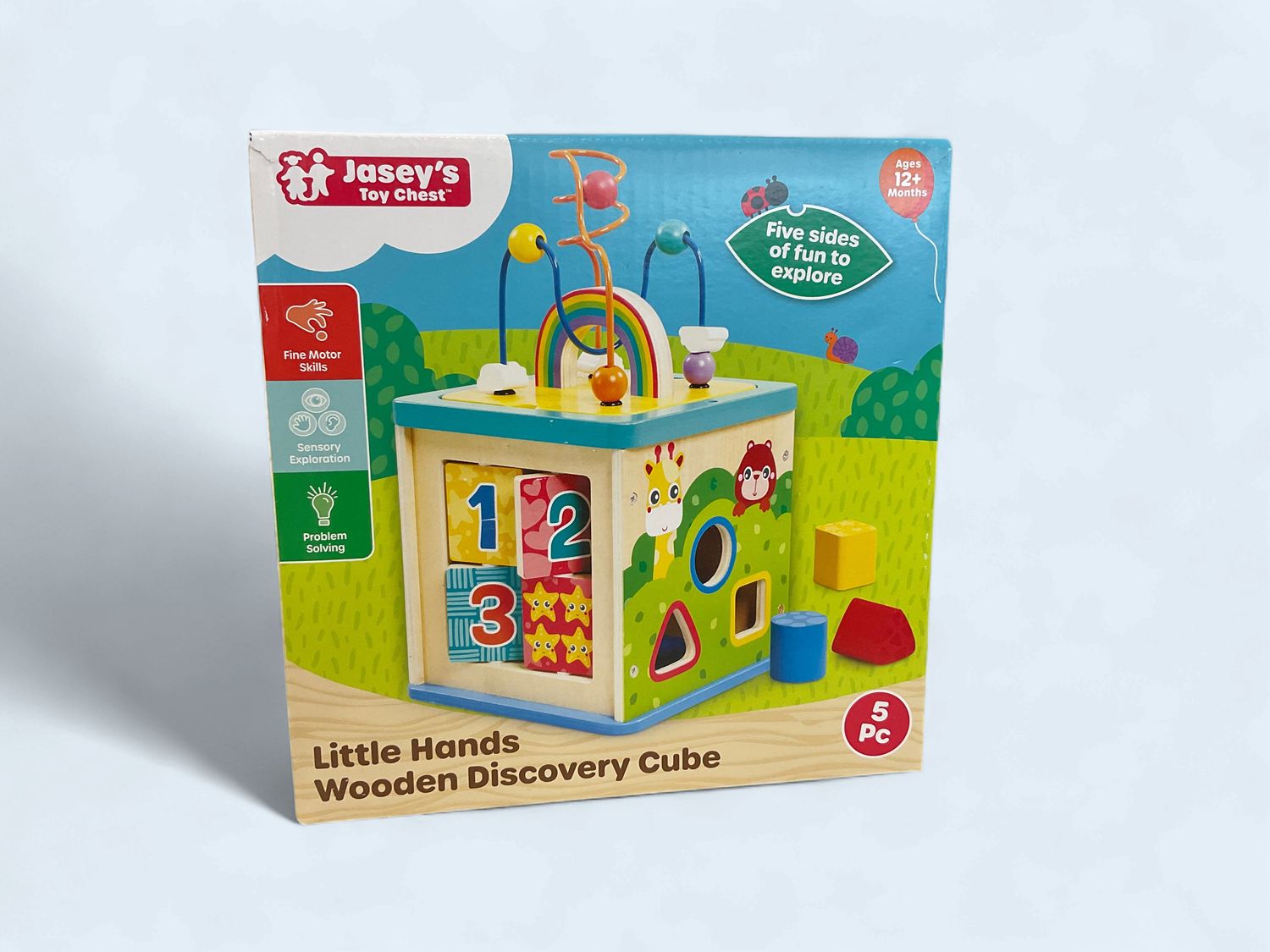 Little Hands Wooden Discovery Cube