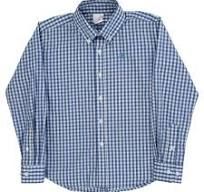 Roscoe Button Down Shirt - Blue Check