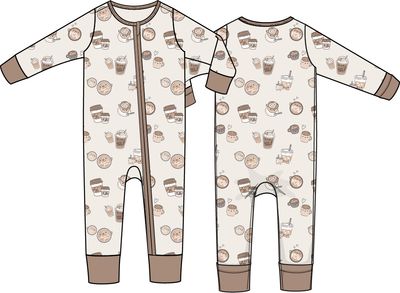 Love you A Latte - Convertible Romper