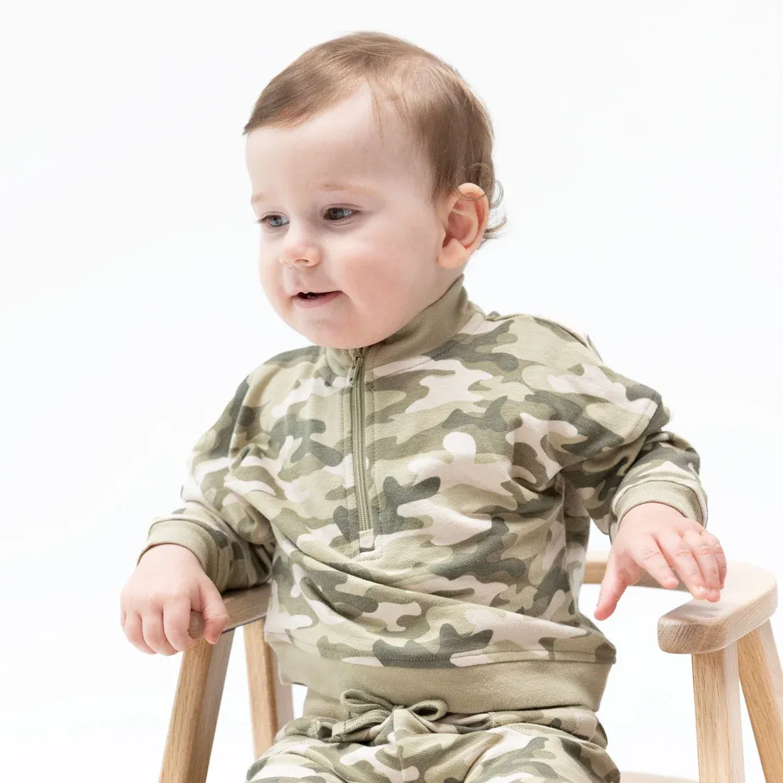 Camo Half-Zip