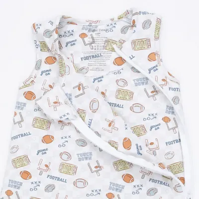 Football Check Sleep Bag