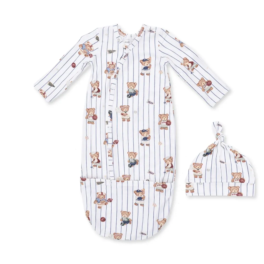 Sports Bears Gown &amp; Hat