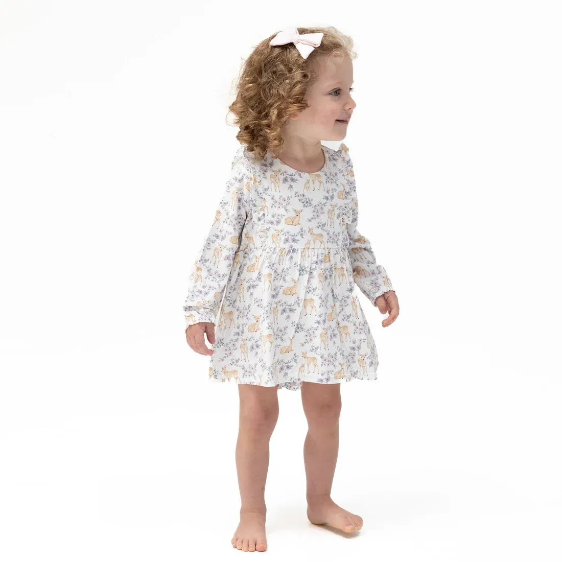 Floral Deer Dress