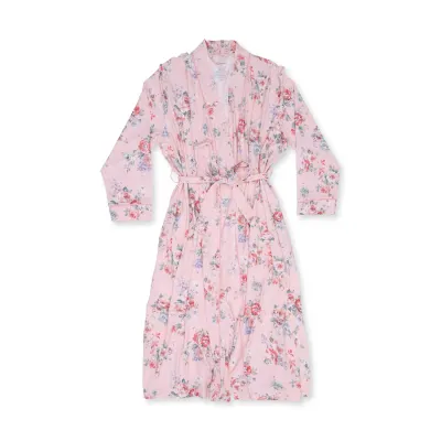 Pink Rose Robe