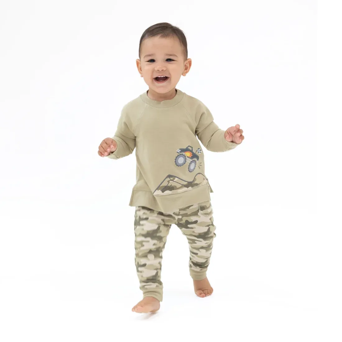 Camo MonsterTruck Sweatshirt