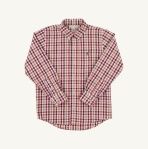 Red/Brown Dean List Dress Shirt