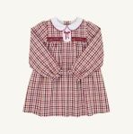 Red/Brown Mary Dal Dress