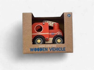 Wood Vehicle, STYLE: firetruck