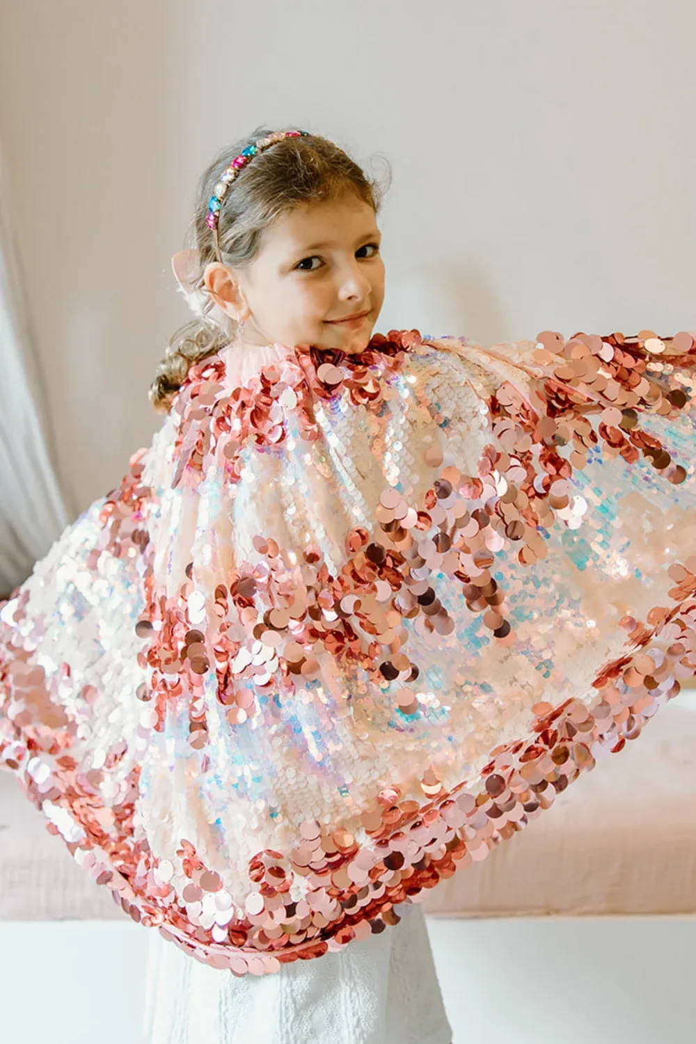 Gold/Pink Cape
