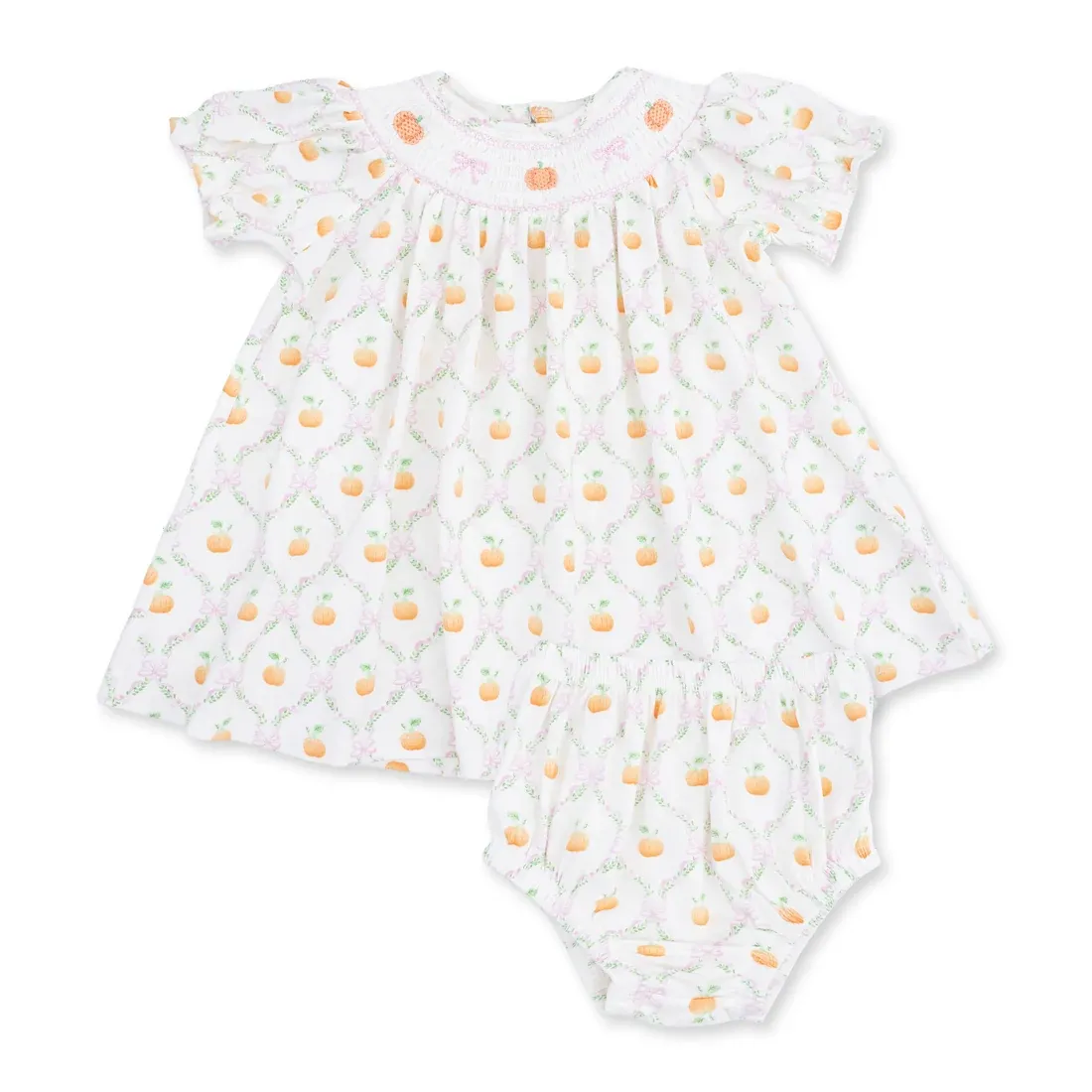 Pretty Pumpkin Dress&amp;Bloomer