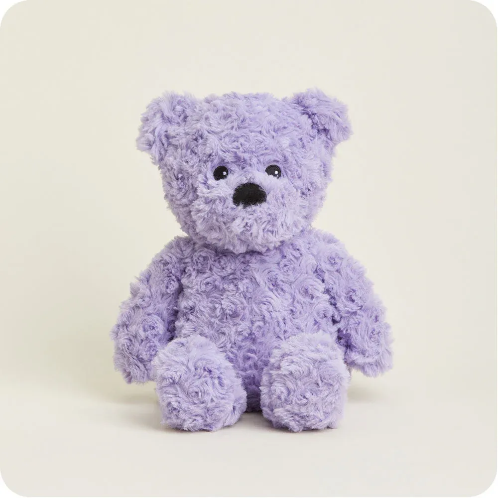 Purple Curly Bear