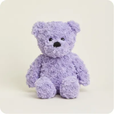 Purple Curly Bear
