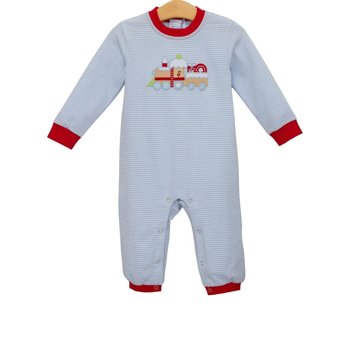 GingerbreadTrain Romper