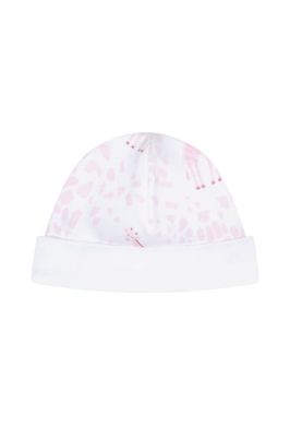 Pink Giraffe Print Hat