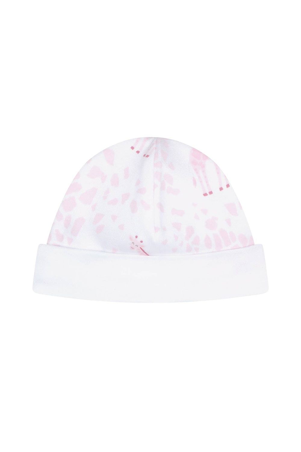 Pink Giraffe Print Hat, Color: Pink, Size: One Size