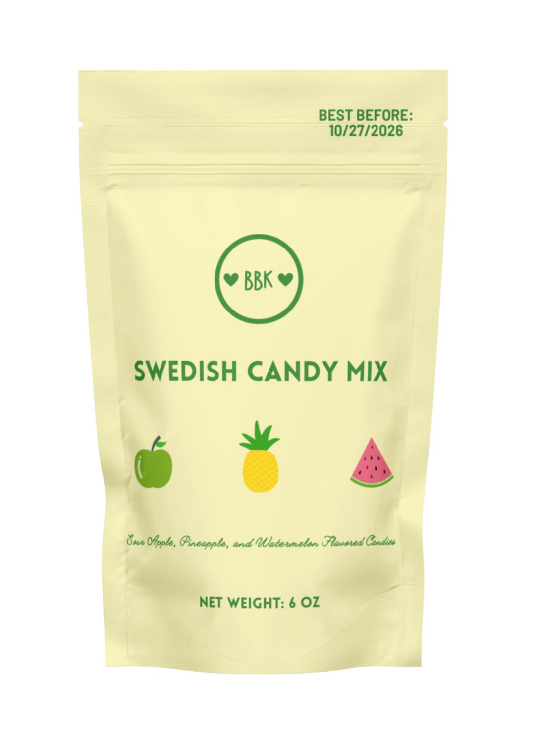 Swedish Candy Tropical Gummy Mix