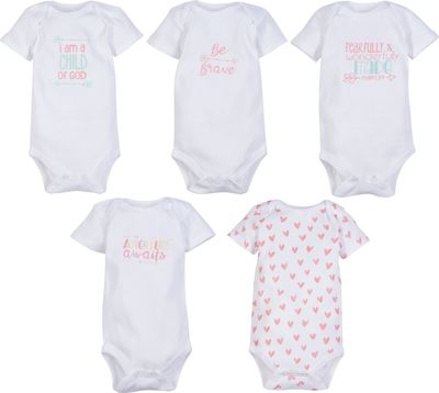 Girl Bodysuit - Pack of 5
