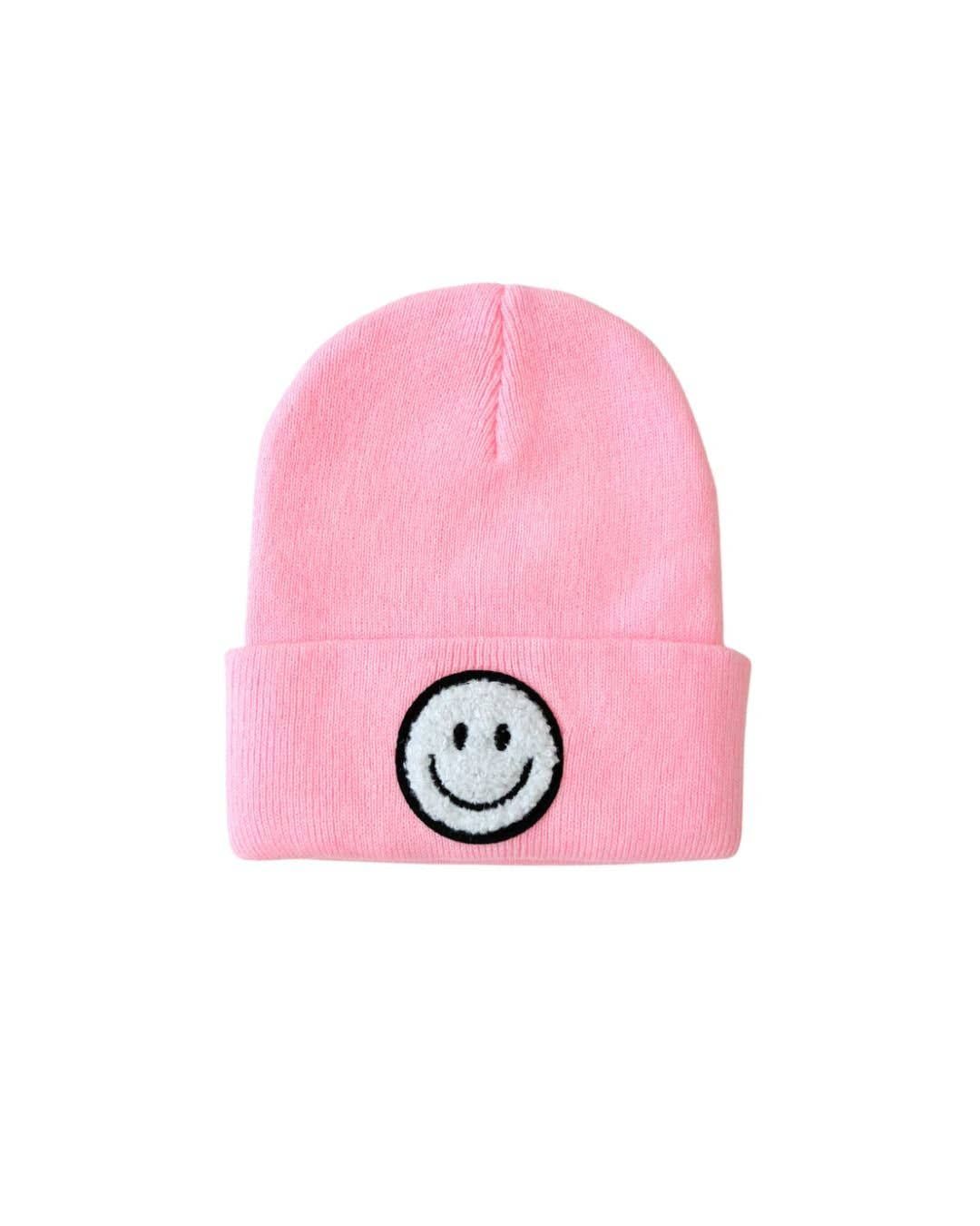 Smiley Baby &amp; Kids' Beanie | Pink, Size: Toddler