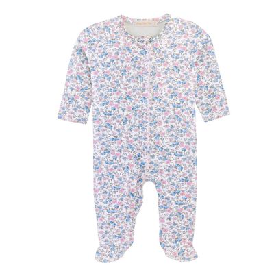 Soft Floral Footie