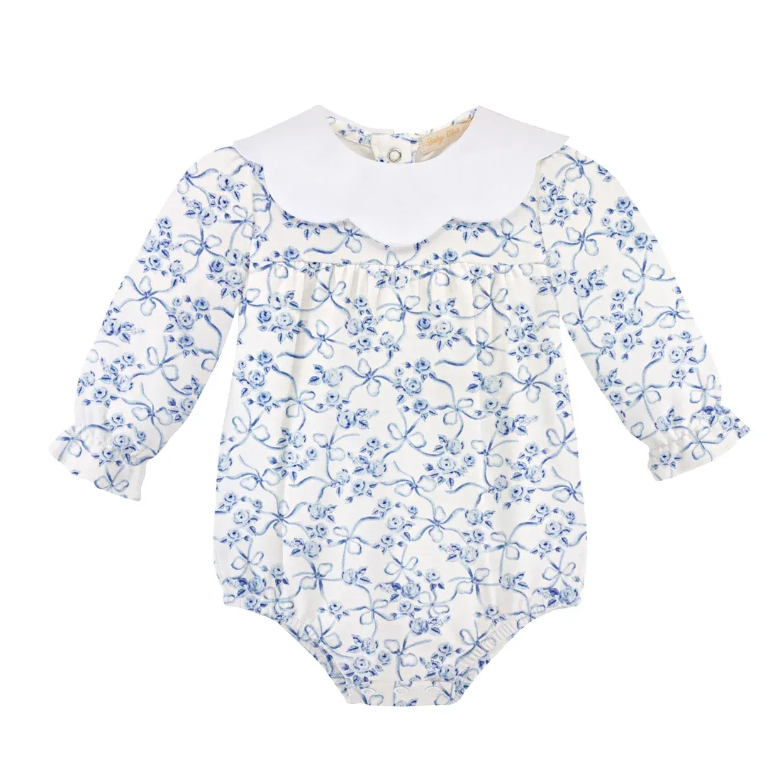 Blue Toile Bubble