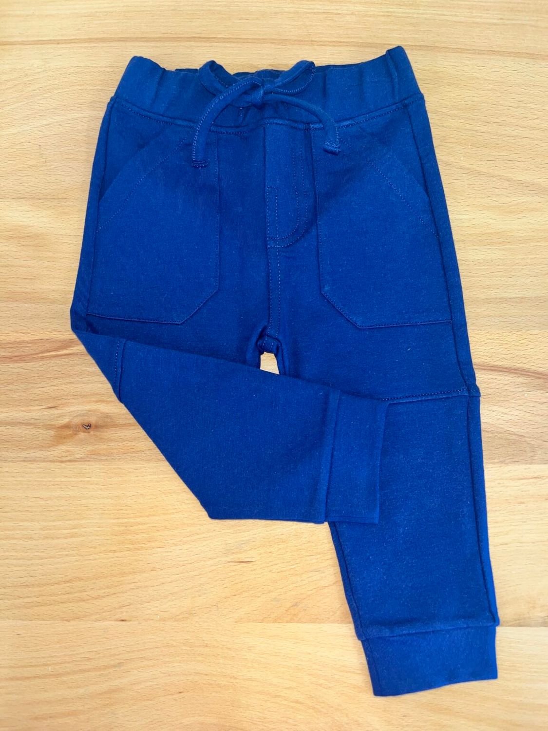 Navy French Terry Jogger