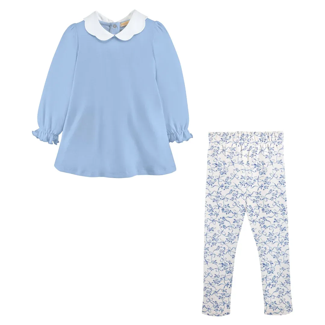 Blue Toile Set